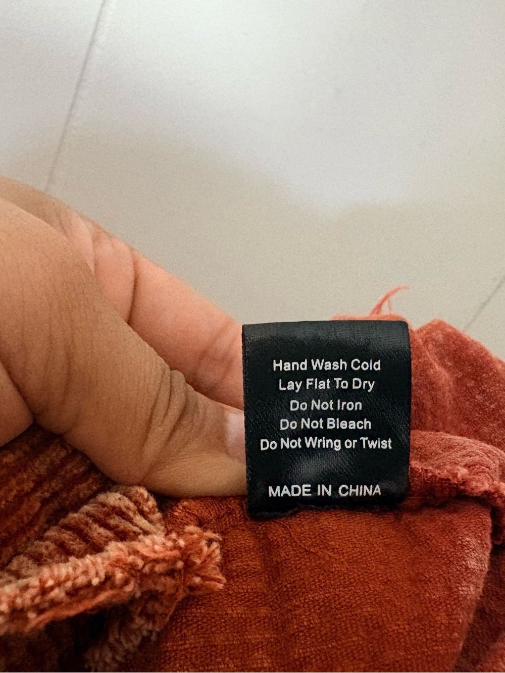 POL Patchwork Corduroy Plaid Shacket Rust Brown Jacket Size L YWJ3 - Picture 15 of 15
